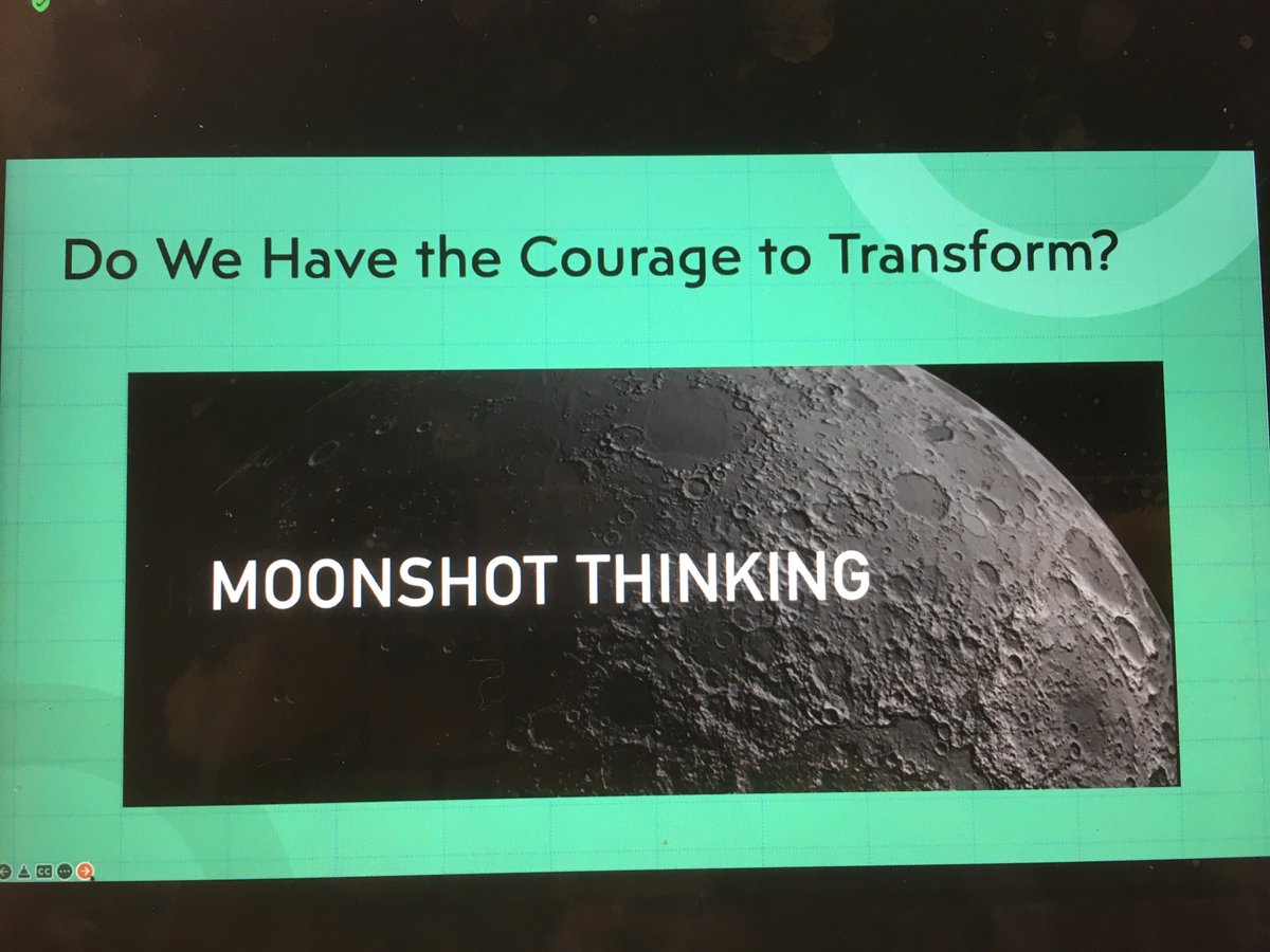 Important question posed by ⁦<a href="/CatherineRLucey/">Catherine Lucey</a>⁩ during opening plenary #ucsfmeded21 - not asking for incremental changes, but for true transformation