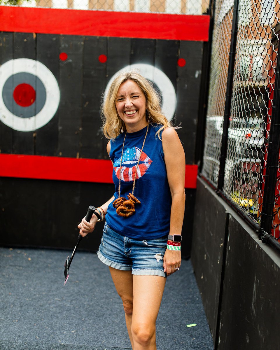 Beer AND Axe Throwing? That sounds like a smashing good time!☘️🍻 Enjoy this daring combo at the 2022 Suwanee Beer Fest on March 19th, visit SuwaneeBeerFest.com to purchase your tickets NOW!
