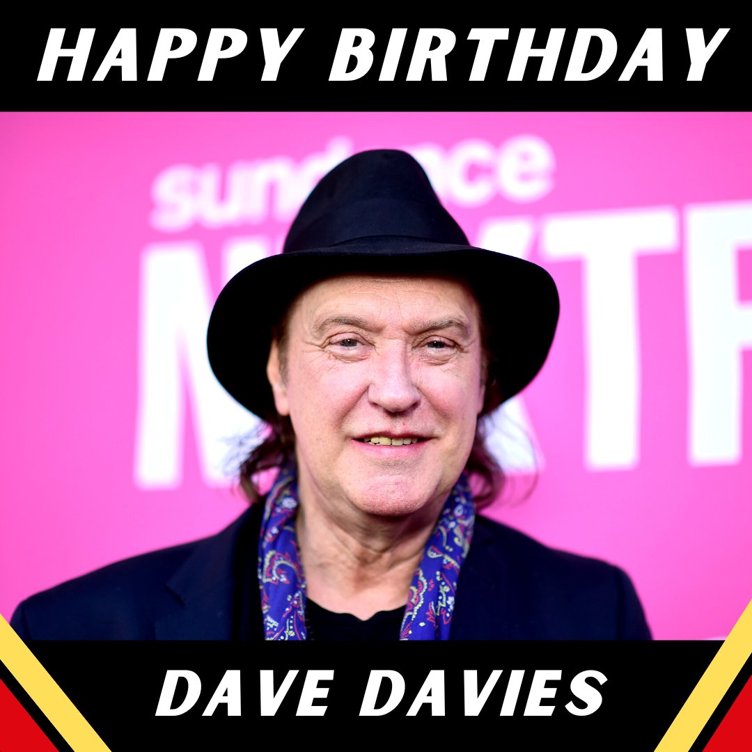 Happy Birthday to Dave Davies - guitarist for the The Kinks! Photo by Frazer Harrison/Getty Images 