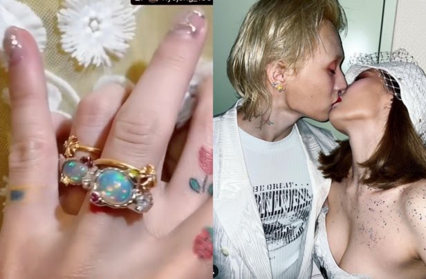 Él le propuso matrimonio y ella dijo POR SUPUESTO QUE SÍ 💗 #HyunA y #Dawn se van a casar 💕💕💕 Qué lindos!!! 😍 Felicidades!!!