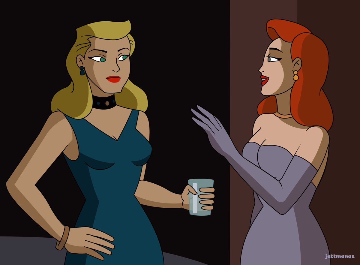 Request for Selina Kyle \u0026 Veronica Vreeland of Batman: the Animated Series.  Rights to WB \u0026 DC. #SelinaKyle #FANART #Batman #batmantheanimatedseries  #digitalart #animation #requests, image size:1200x883