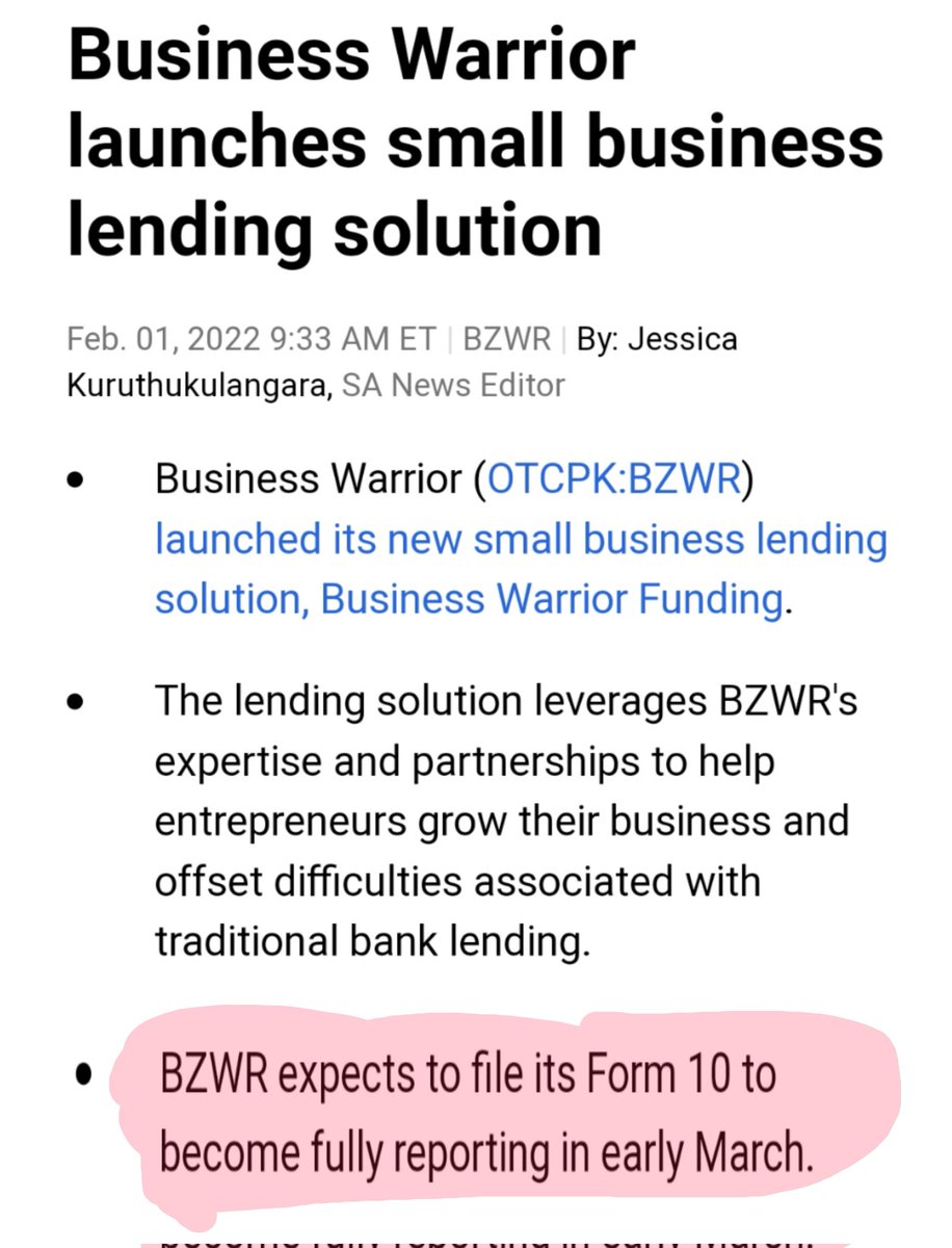bigjossef's tweet photo. $BZWR This company with it's great management works hard even for small businesses. The future is only getting stronger. Be a smart trader #BZWR #OTC #OTCMarkets https://t.co/wCVA48sehg
