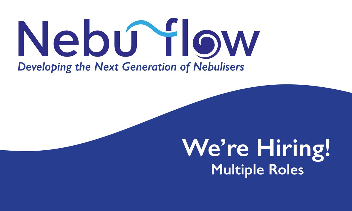 Nebu-Flow (@nebuflow) on Twitter photo We are looking for high calibre Engineers and Scientists to join our team based in Glasgow working on the next generation of nebulisers for respiratory drug delivery.
Visit our website nebuflow.com to learn more!
<a href="/UKFluidsNetwork/">UK Fluids Network</a> <a href="/UofGlasgow/">University of Glasgow</a> We are looking for high calibre Engineers and Scientists to join our team based in Glasgow working on the next generation of nebulisers for respiratory drug delivery.
Visit our website nebuflow.com to learn more!
<a href="/UKFluidsNetwork/">UK Fluids Network</a> <a href="/UofGlasgow/">University of Glasgow</a>
