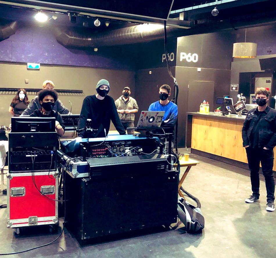 Gesproken met Dilan, Jill, Ilona en Helma van <a href="/P60poppodium/">P60</a> over impact van corona op de sector en hun werk. In de grote zaal waren stagiaires van licht- en geluidstechniek aan de slag.Dank voor jullie hartelijke ontvangst.🙏