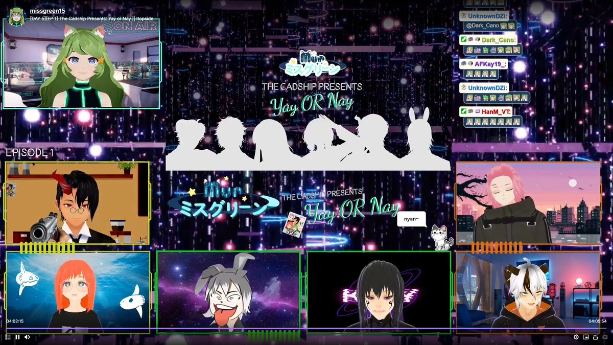 missgreen15_'s tweet photo. THANK YOU FOR COMING BYYYYY!! IT WAS A SUCCESS!!!~ I LOVE YOU ALL
Ty for raids @YellowYaji and @Tsuki_VT <3
We're 10 followers away from 1100 on twitch 🥳🥳🥳Thank you all, my #Meowmates~ https://t.co/uB78hdj5ok