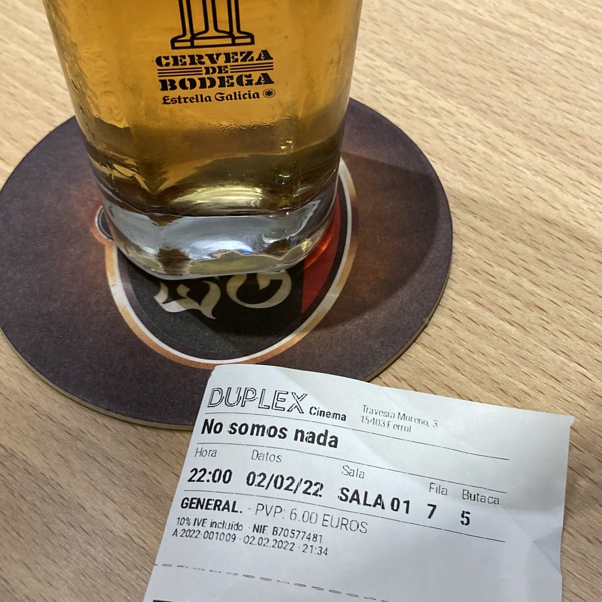 En <a href="/duplex_cinema/">DUPLEX Cinema</a> de #Ferrol aún se puede ver hoy !!! <a href="/NoSomosNada_LPR/">No Somos Nada</a> el largometraje de Javier Corcuera que repasa los 40 años de <a href="/La_PollaRecords/">La Polla Records Oficial</a>
Al terminar sólo pude decir AMEN!
#Punk #Punkpatatero #NosomosNada