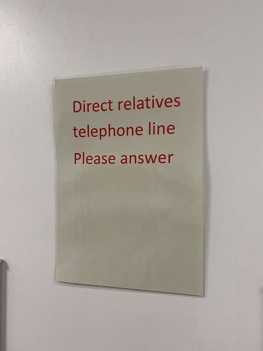 We have implemented a new telephone for relatives only we know how hard it is trying to get through to check on your loved ones, we are trying our very best and hope this works ❤️