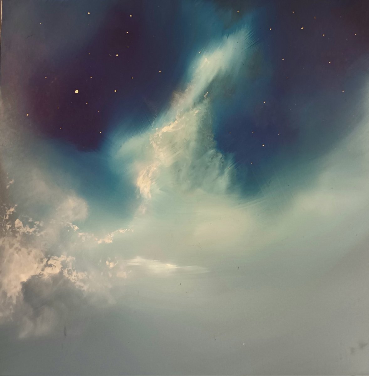 moe_rocksmoore's tweet photo. Cosmic Song Series. Oil on board. @wasps @Creative_Ren #cosmicsong #painters #painting #rocksmoore #skyscapes #starscapes https://t.co/jObRi7vkGq