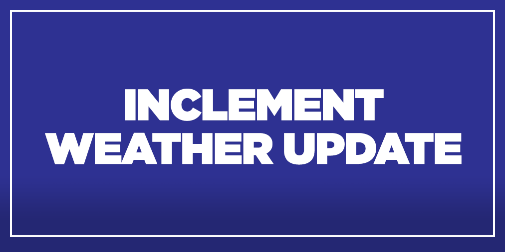 PostOakMall's tweet photo. Due to inclement weather, Post Oak Mall will be closing today at 5pm.  Department Stores and restaurants with exterior entrances hours may vary. Please call ahead. https://t.co/ZJZHb2MVSO