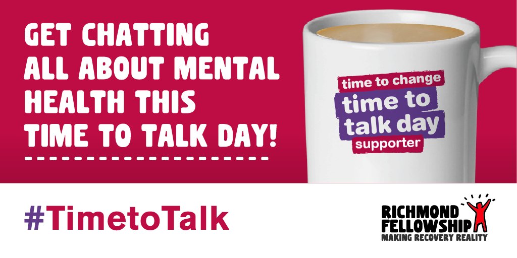 This #TimetoTalkDay, let's have a conversation around #mentalhealth at home or in the workplace over a cup of tea or coffee. You can even take part virtually over a video call! Let's join together to tackle the stigma surrounding mental health. #TimetoTalk #TimeToTalkDay2022