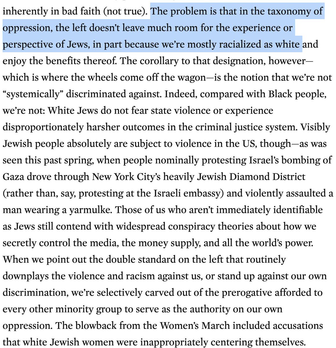 Recent events have sparked some very good and desperately needed discourse on Jewish identity and race. We need to keep the public conversation going!

I touched on it briefly in my column last month.

thenation.com/article/societ…