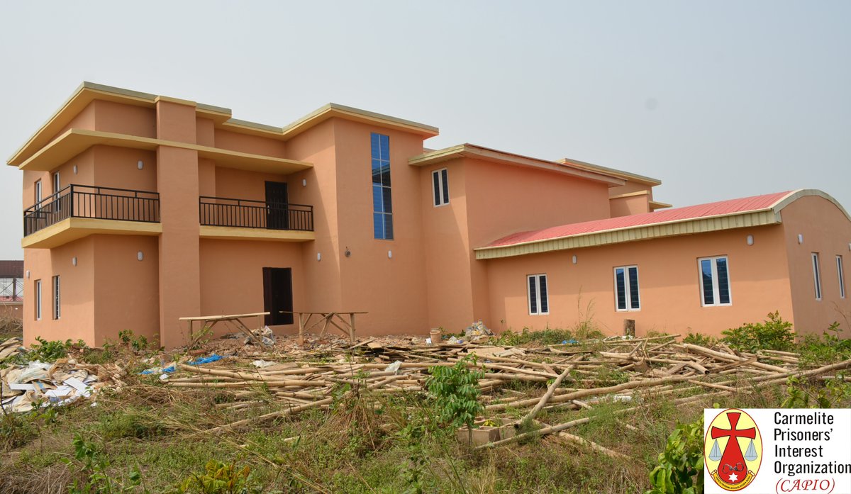 capionigeria's tweet photo. Building on recorded success in the #CAPIO Centre of Hope Project as reported in our Q4 2021 newsletter (https://t.co/zbUBYXAArl), the Carmelite Prisoners’ Interest Organization (CAPIO) is pleased to announce the completion &amp; handover of the administrative block &amp; female hostel https://t.co/zxNBmtF6Ba