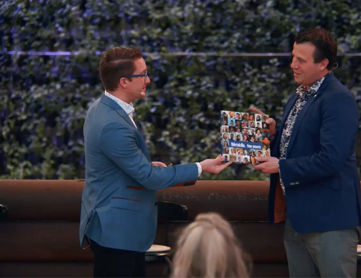 Wrap-up movie Wetskills ten years Jubilee is online (must see!): youtube.com/watch?v=PJGEya…. The bridge from Shanghai 2010 to Dubai 2020 World Expos. Broadcasted in Netherlands Pavilion @expo2020dubai. <a href="/dutchdubai2020/">ajay jachak</a> <a href="/henkovink/">Henk Ovink</a> <a href="/lodyembrechts1/">lodyembrechts</a> <a href="/somi_official_/">JEON SOMI(전소미)</a> <a href="/H20EU/">Water Europe</a> <a href="/AmsterdamIWW/">Amsterdam International Water Web (AIWW)</a>