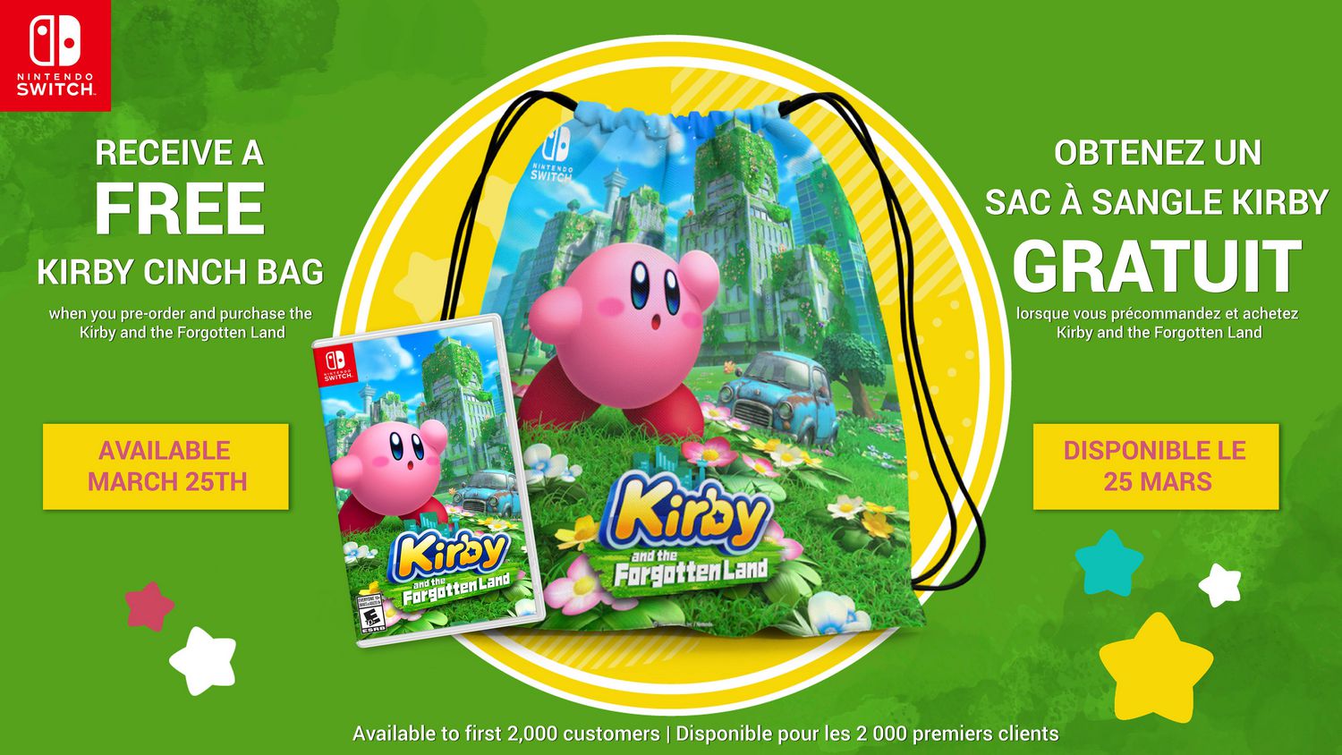 Kirby Informer on X: GameStop Canada has a present code for Kirby