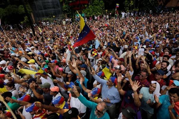 VoluntadPopular's tweet photo. Reconquistaremos la libertad y la democracia en nuestro país. ¡El cambio llegará para quedarse! #SíSePuede 🇻🇪 https://t.co/DzIv0qNmS3