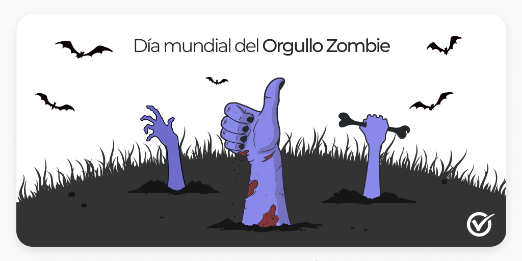 🧟‍♀️ La noche de los muertos vivientes, Resident Evil, Guerra Mundial Z, The Walking Dead... ¿Con cuál te quedas?  

👍 ¡Feliz día del orgullo zombi?

#DiadelOrgulloZombi #Zombis #Zombies #OrgulloZombi #friki