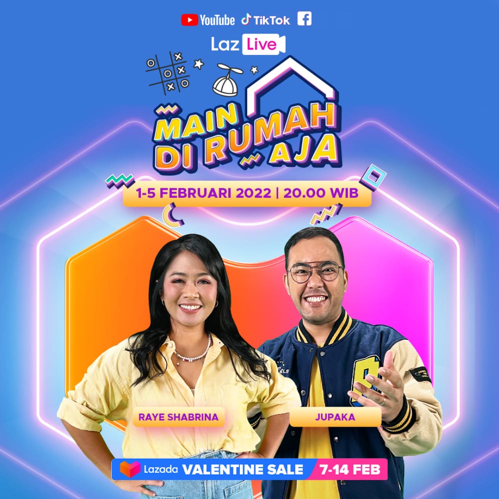 iksaaaan_m's tweet photo. Wawww mulai mendekati waktu nya nih https://t.co/9V3sAXvGRC #MaindiRumah @LazadaID Main Di Rumah Aja jam 20.00 WIB nih #HadiahValentineLazada Voucher Belanja Dari Lazlive https://t.co/JEd7rgp6dG