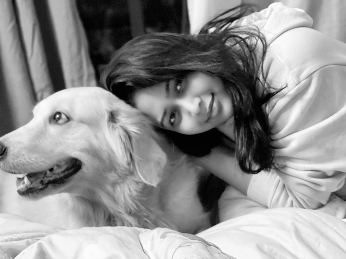 BhabnaAshna's tweet photo. Me with mine #cookie #dogdaughter #dogislife #doglovers #ashnahabibbhabna https://t.co/6r6PLKbjgT