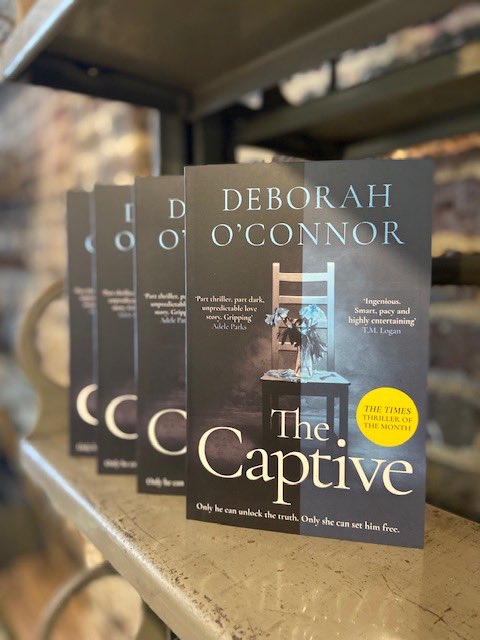 Super excited for the paperback publication of the smart, speculative intensely gripping Times Thriller of the Month #TheCaptive by the brilliant ⁦<a href="/deboc77/">Deborah O'Connor</a>⁩  😲💥 🎉 madeleinemilburn.co.uk/the-captive-by… ⁦<a href="/bonnierbooks_uk/">Bonnier Books UK</a>⁩ ⁦<a href="/ZaffreBooks/">Zaffre Books</a>⁩
