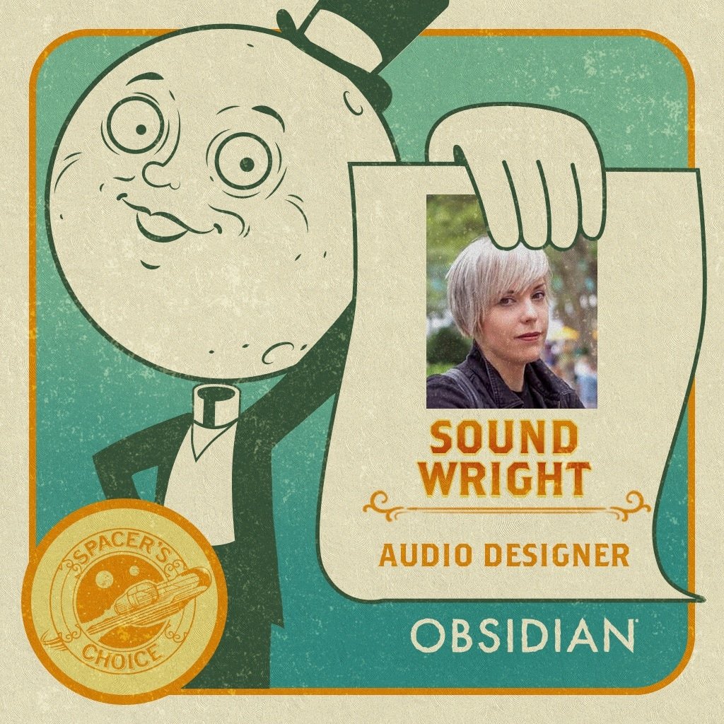 SoundIsMe's tweet photo. This week I returned to my first passion, audio design, with The Outer Worlds 2 team here @Obsidian !
I'm on cloud nine! ☺️ https://t.co/t4MUv0D3u1