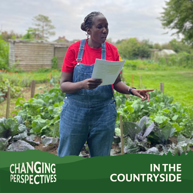 TheMERL's tweet photo. Thursdays are when we update our latest online exhibition, Changing Perspectives in the Countryside.
Today we've added our third weekly entry: a conversation with the brilliant @jcniala about her creative practices, allotmenteering, and experiences in the English countryside!