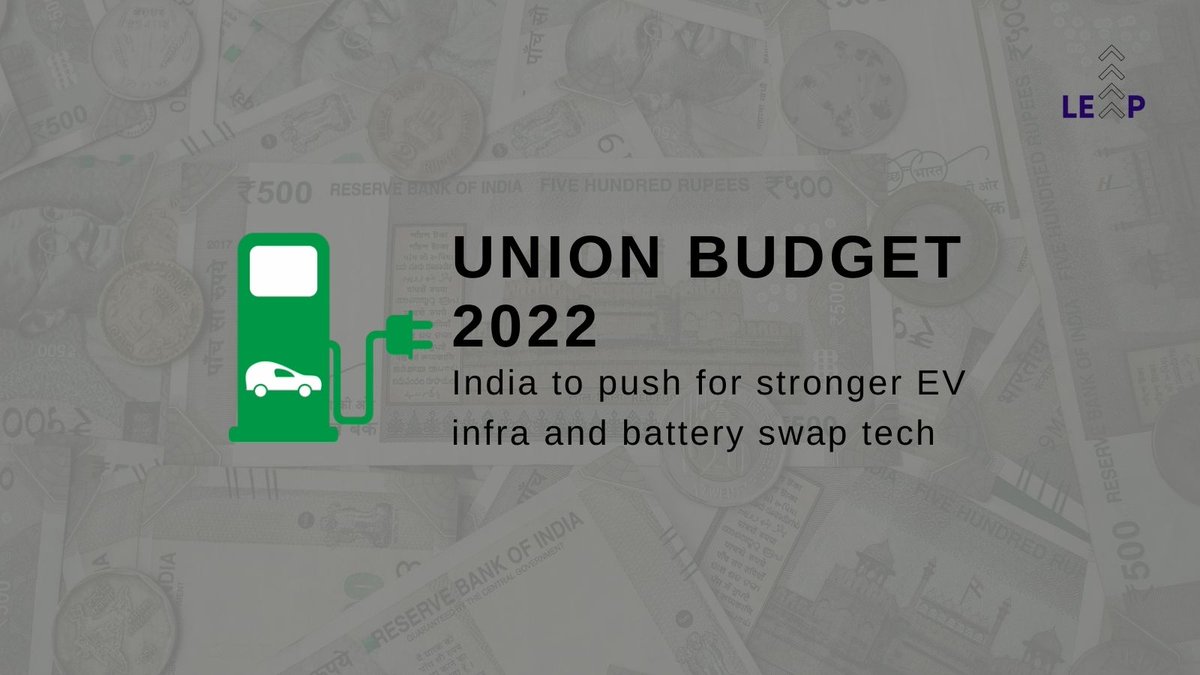 _leapnow's tweet photo. India is pushing #ElectricVehicles infrastructure development. Want to understand it deeper?

This thread takes you through the proposed policies and their implications. https://t.co/6Kz4zSo6LR
