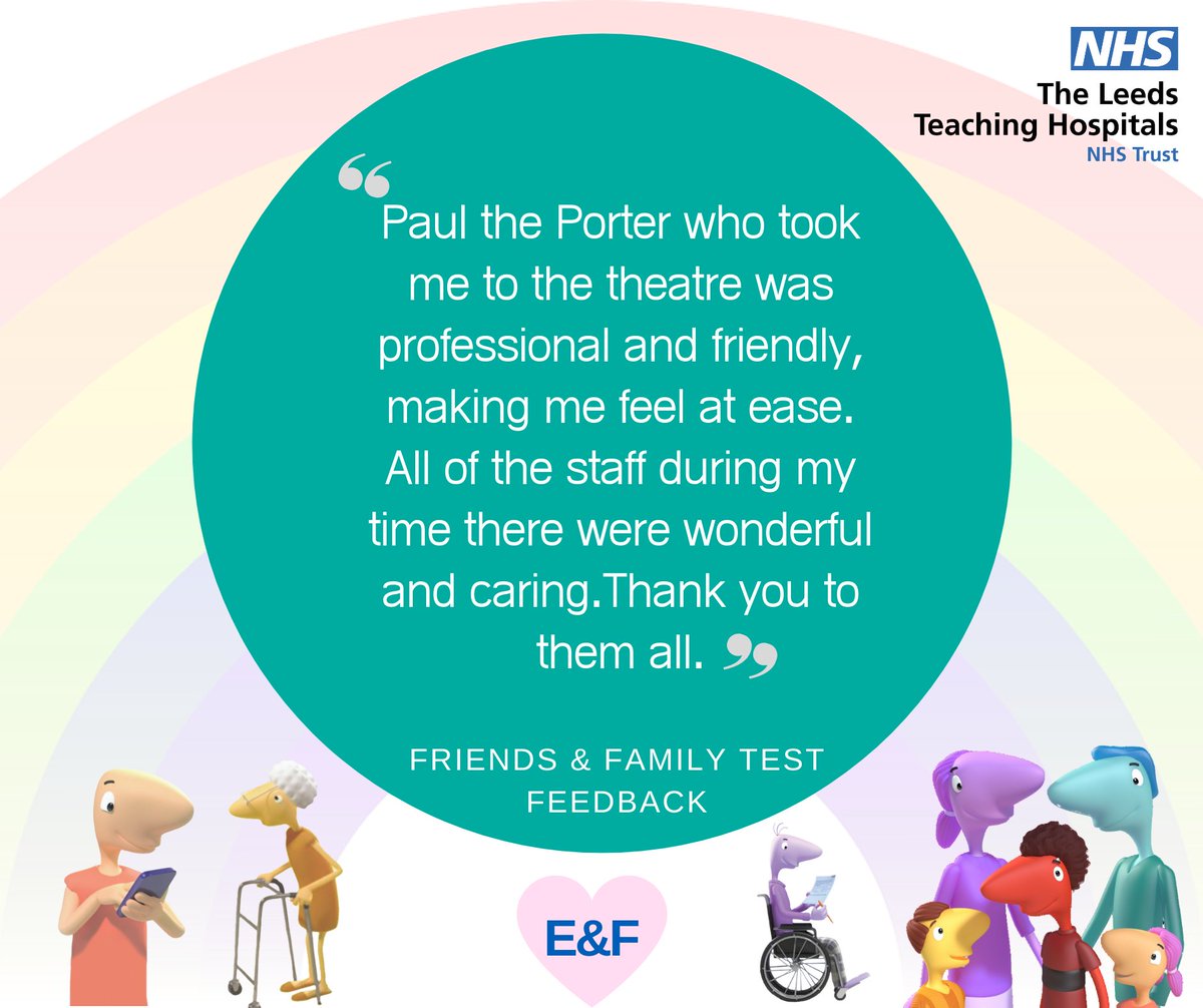 It's wonderful to see our porters getting recognised for the important role they play in patient experience, they are a vital part of our team.

#ThankYouThursday #UnsungNHS