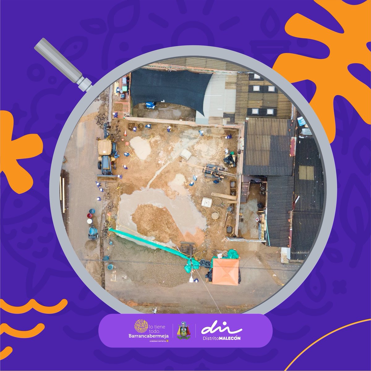 alfonsoeljach's tweet photo. Me alegra contarles que avanzamos con #DistritoMalecón, estamos en obra 🚧 construyendo una ciudad de 'cara al río'.

✅ Actualmente ejecutamos la reposición de las viejas redes de acueducto y alcantarillado en el sector de El Muelle 💧. https://t.co/Tac42ZYagd