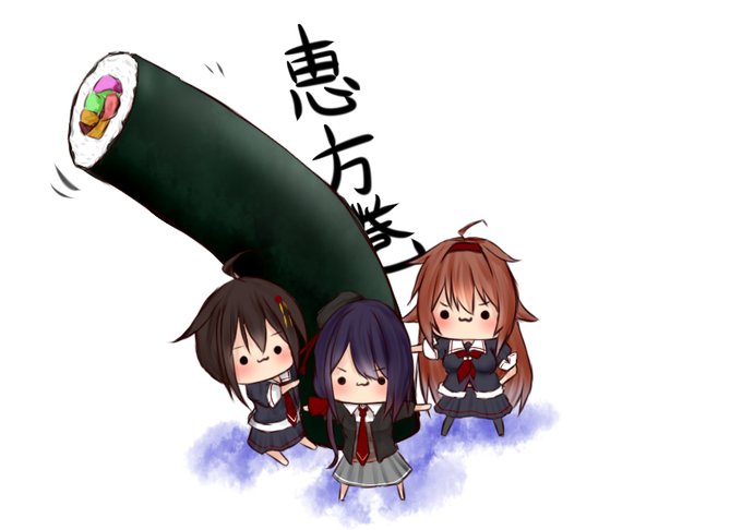 ほくほくせい #艦これ #白露(艦隊これくしょん) #時雨(艦隊これくしょん) #有明(艦隊これくしょん) #第二七駆逐隊 https://t.co/rQfdW8pUPy 