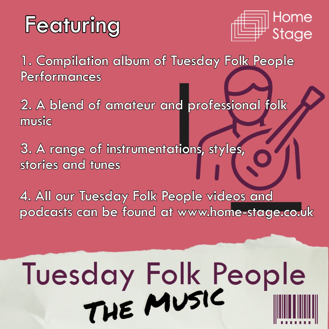 HomeStage4's tweet photo. We have a brand new audio series for you to sink your teeth into: Tuesday Folk People - THE MUSIC.

Available on @AppleMusic @amazonmusic @Stitcher @PodcastAddict @Meta 

Follow this link to listen to the first two albums today: https://t.co/IosHJApz7x https://t.co/xKvq8tciqH