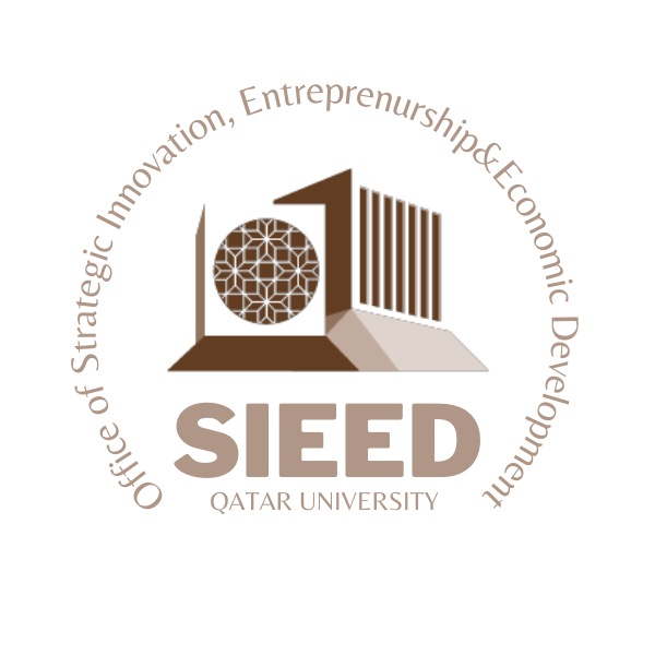 SIEED is establishing an environment that focuses on innovation, entrepreneurship &amp; economic development for students at Qatar University.
يعمل المكتب على خلق بيئة تركز على الابتكار والريادة والتنمية الاقتصادية للطلاب في جامعة قطر.
<a href="/QatarUniversity/">جامعة قطر</a>