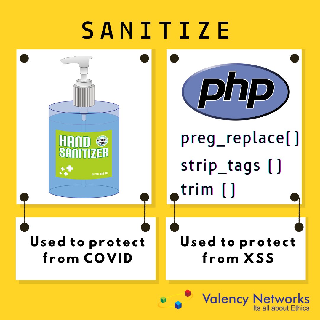 ValencyNetworks's tweet image. Be Wise &amp;amp; Sanitize!

valencynetworks.com

#webvapt #cybersecurity #websecurity #infosec #phplanguage #applicationsecurity #valencynetworks