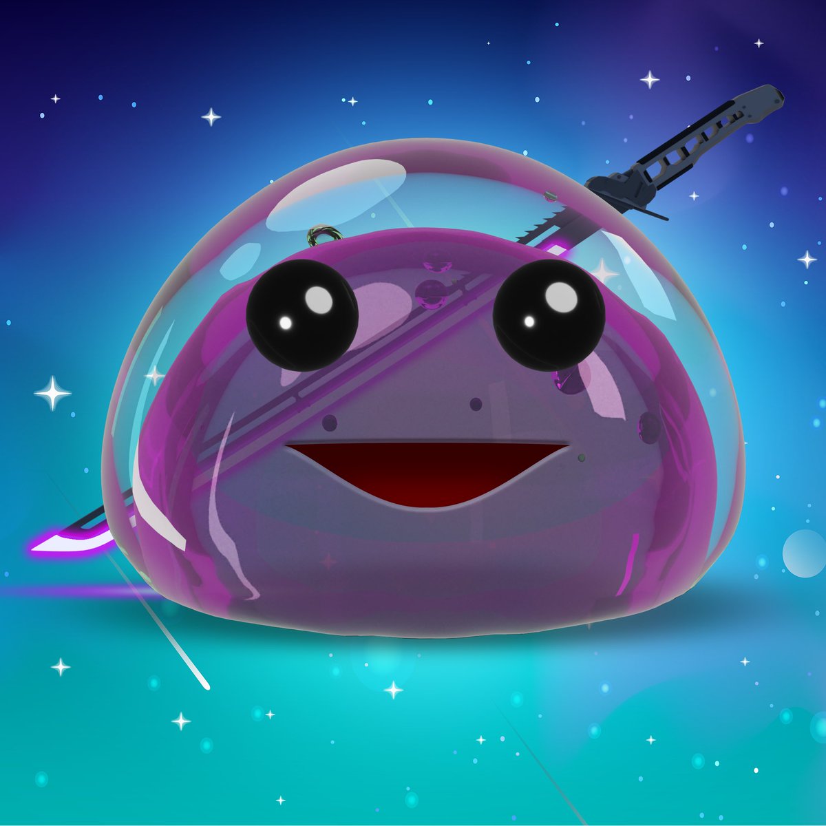 Slimeblobs_NFT's tweet photo. @atimetass Look at this cutie 🥰 
#NFTCommmunity https://t.co/RloqP9Ic8N