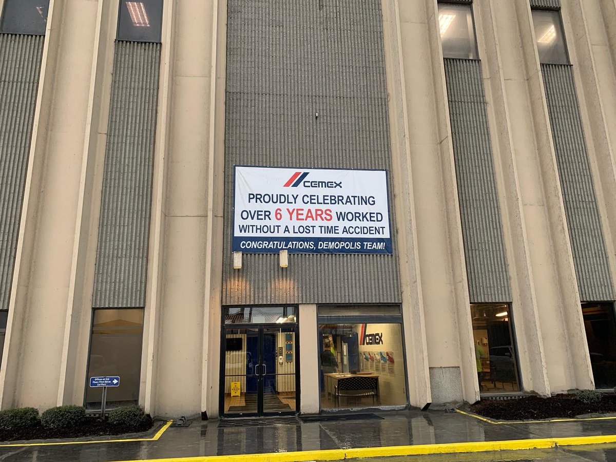jgalassini's tweet photo. I always enjoy getting out to our operations and meeting the people that make it happen, and our folks at the @CEMEX_USA Demopolis plant are no exception. Thank you for the hospitality, your commitment to #zero4life and supporting our mission of #buildingabetterfuture. https://t.co/Alskg39tUN
