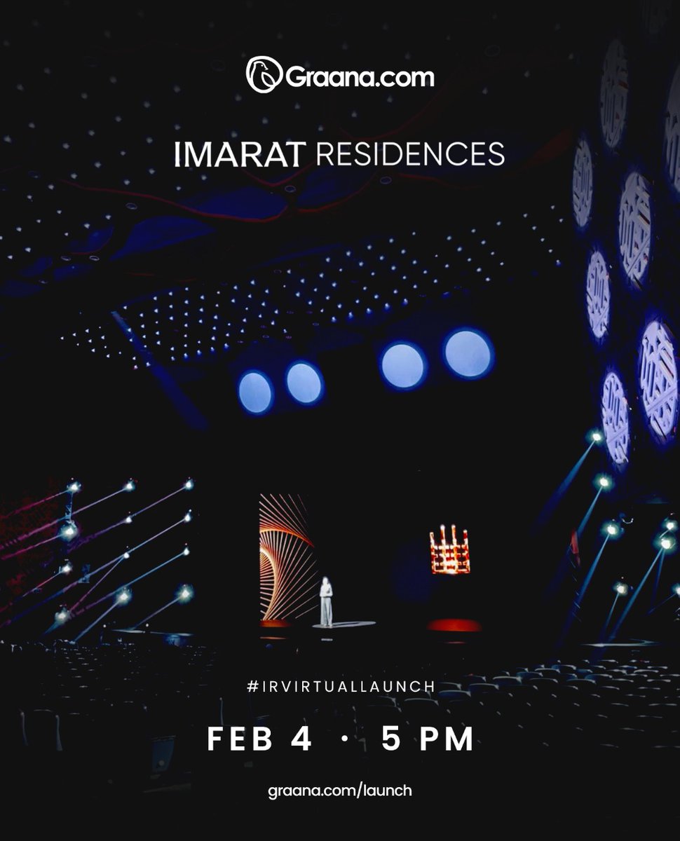 We are about to reveal another amazing project Fire

First time in Pakistan, virtual launch for a #RealEstate project.
 
Date: 4th Feb, 2022
Time: 5PM
Venue: Online (https://t.co/Q6VJraUQNb)

#IRVirtualLaunch #ImaratResidences https://t.co/TFXfhoAy2N