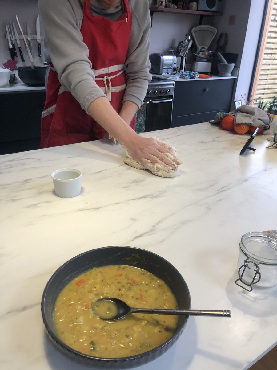 Still giving tips on how to knead pizza dough even though I am at home isolating instead of teaching yr10 food tech 😂😂