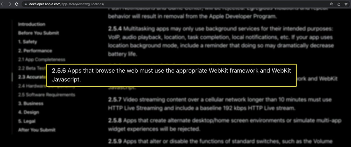 Modern Web tweet media
