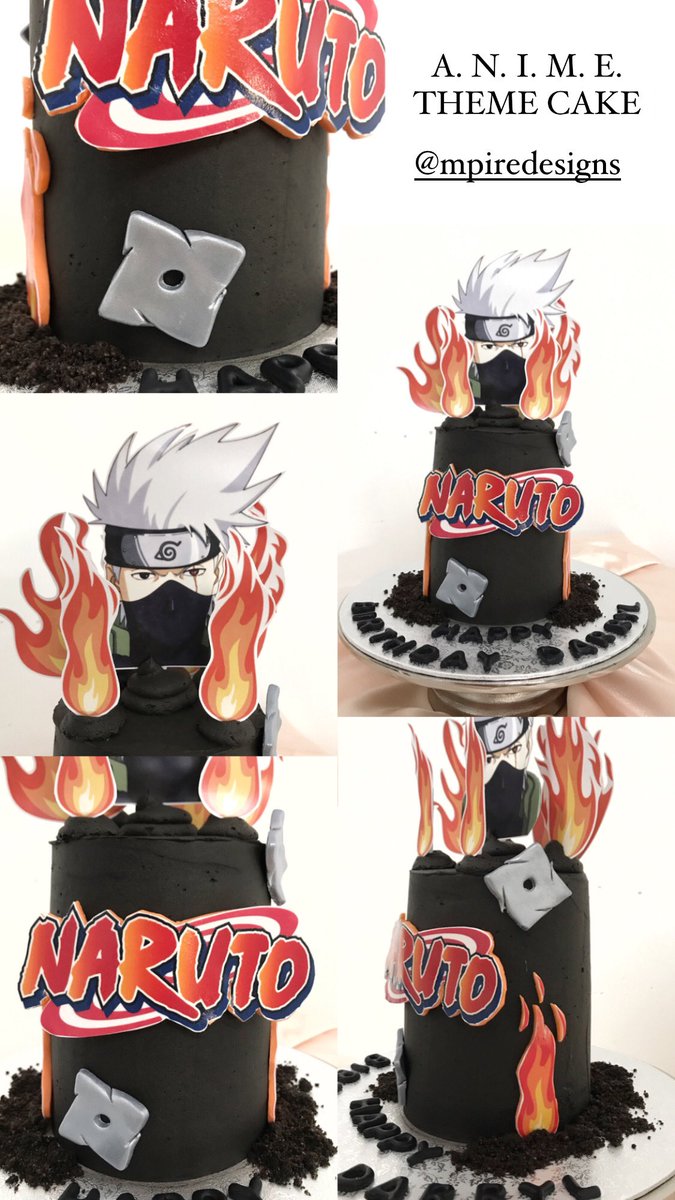 Do you have a favorite Naruto character?! @Naruto_Anime_EN 
Edible Images: @rosie.d.designs 
#naruto #narutocake #narutoanime #animecake #buttercreamcake #birthdaycake #cakelover #cakedesign #cakeart #cakeartist #torontobaker #torontocakes #torontocakeartist #mpiredesigns