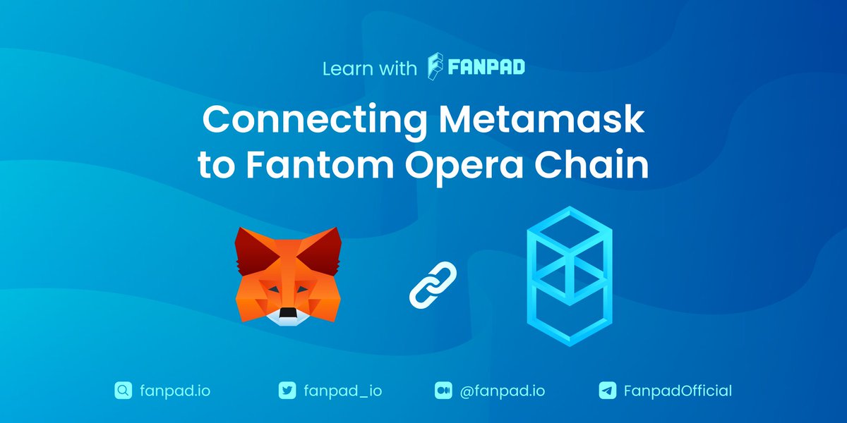 fanpad_io's tweet image. Before the FANPAD IDO is officially revealed, let’s go through the basics to make sure you’re prepared for future events.
We will show you the simplest way to integrate the Fantom Opera Chain network into the MetaMask wallet using the steps below. Let’s go
fanpad-io.medium.com/19965a99af58