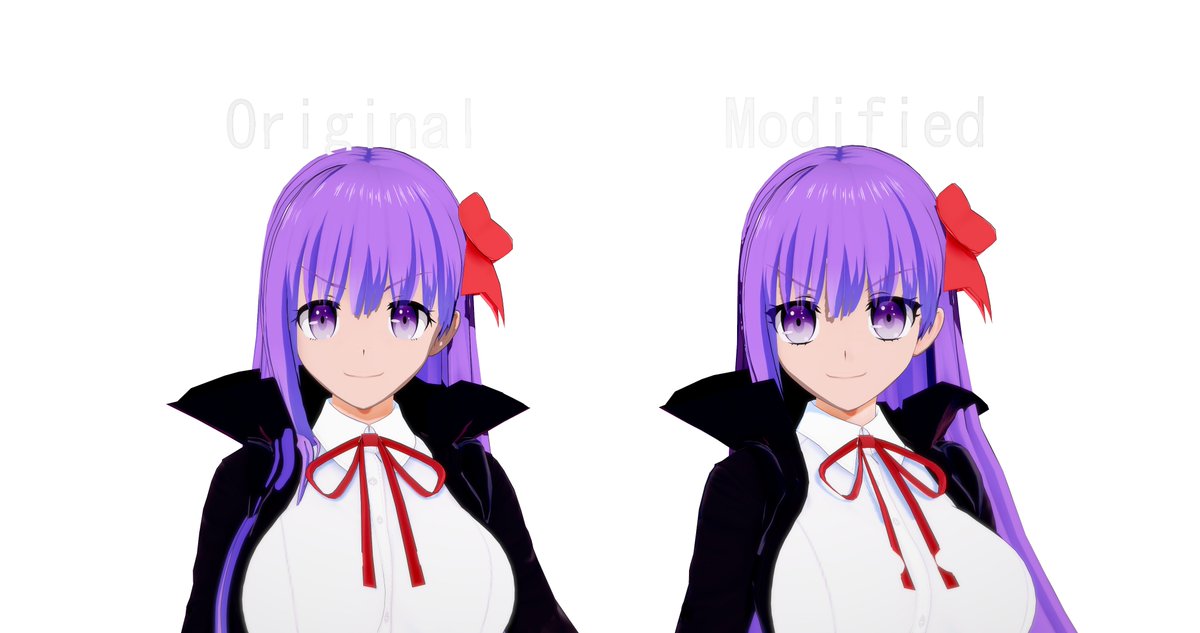 toripuruddd's tweet photo. FGOACに実装されたBBちゃん、すごい目が大きい。原作絵に寄せてる？　真似してみたけど、好みだなあこれは。#コイカツ https://t.co/SLW2Jfv0qN