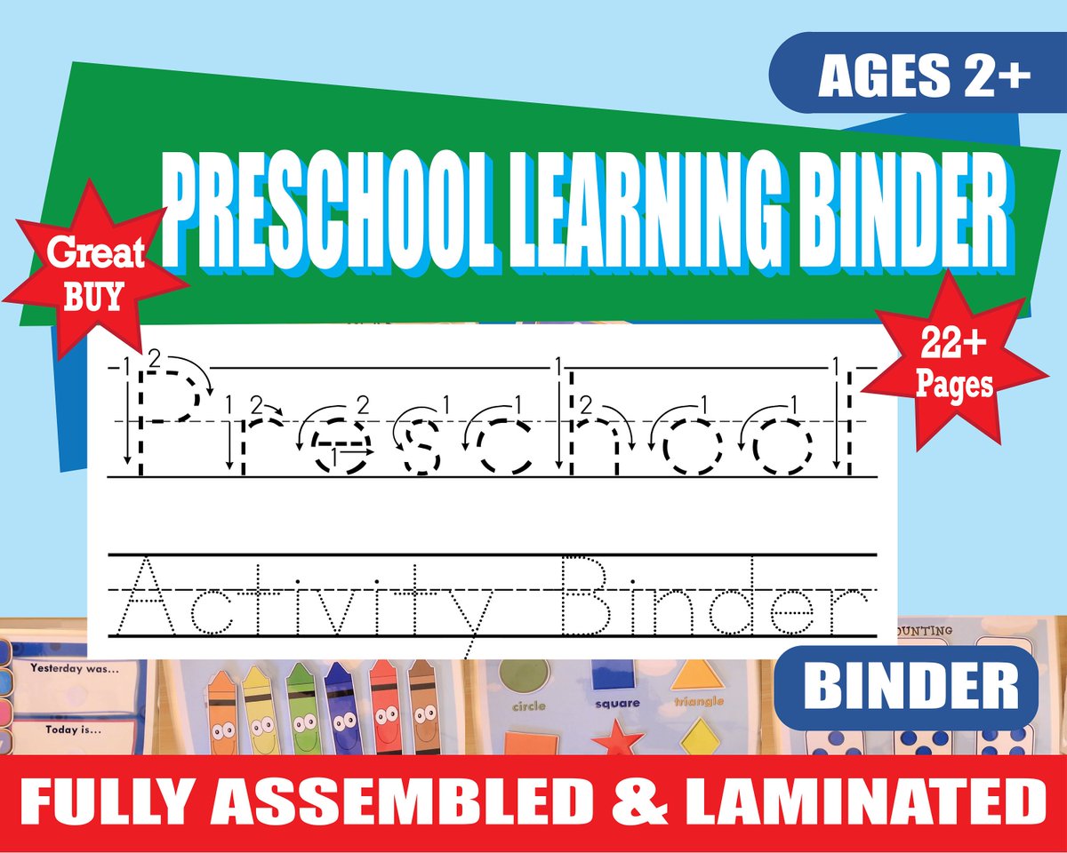 EducatorSquad's tweet photo. Thanks for the kind words! ★★★★★ "My daughter absolutely loves it! Highly recommend!" Mildred Roman https://t.co/528ddAvrF1 #etsy #toddlerbinder #preschoolbinder #toddleractivity #activitybinder #preschoolprintables #preschoollearning #kindergartenlearn #preschoolbook https://t.co/Zl2AdNObOf