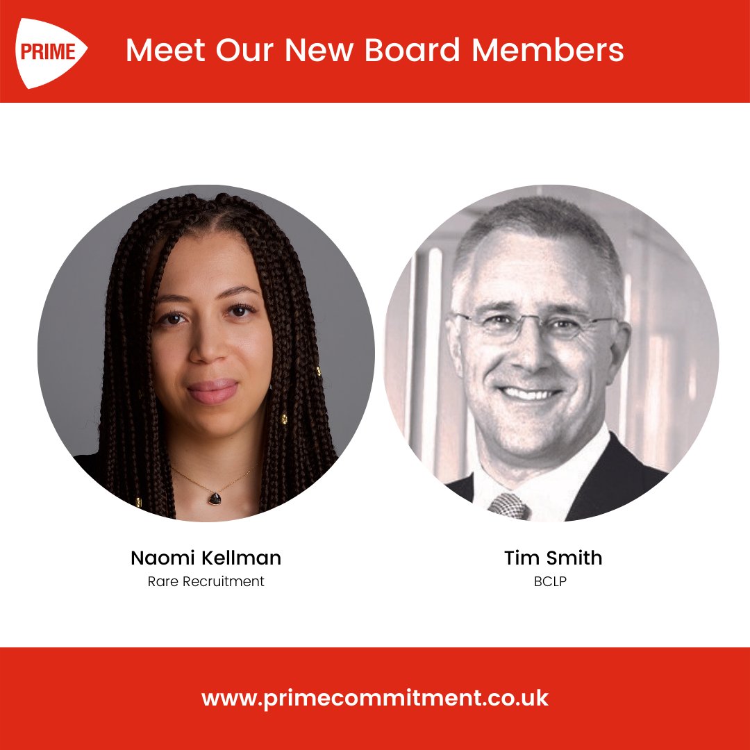 PRIME Commitment (@primecommitment) on Twitter photo It's important for PRIME to have representation from law firm members & partner organisations so we're delighted to welcome <a href="/Naomi_Kellman/">Naomi Kellman</a> & Tim Smith. Each bring their own unique area of expertise from a #Legal & #socialmobility perspective, complementing our existing Board. It's important for PRIME to have representation from law firm members & partner organisations so we're delighted to welcome <a href="/Naomi_Kellman/">Naomi Kellman</a> & Tim Smith. Each bring their own unique area of expertise from a #Legal & #socialmobility perspective, complementing our existing Board.