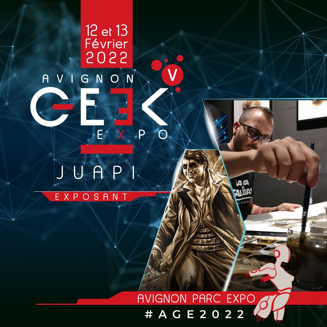 GeekExpoFrance's tweet photo. Les fameuses œuvres au café de @juapicoffeeart seront présentes une fois de plus pour Avignon Geek Expo 5 ☕️
Notre billetterie ➡️ https://t.co/rIiTwxuk28
#juapi #artiste #avignon #avignongeekexpo #parcexpoavignon #juapucoffeeartist https://t.co/bJNEhZSDSA