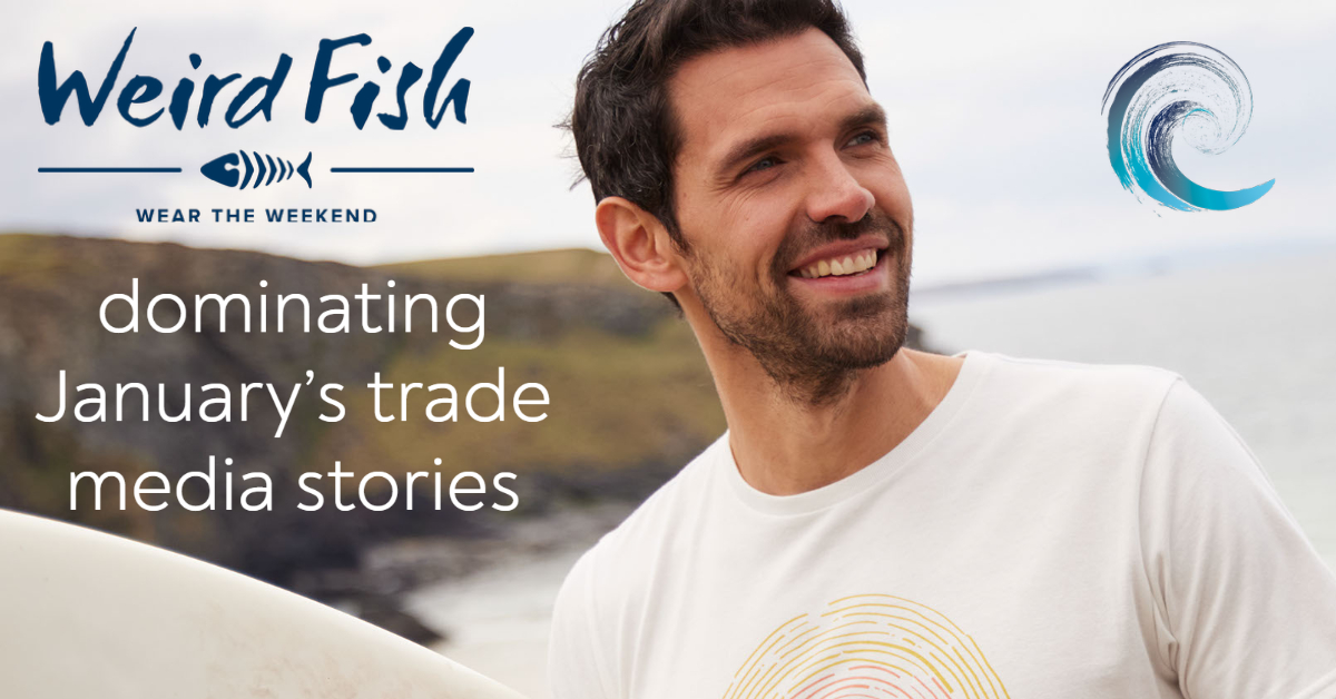 @WeirdFishTweets rode the success waves in January as we helped them achieve multiple pieces of high-quality coverage for two major stories in quick succession! 

The result? 14 pieces of coverage,  totalling over 100 brand mentions. 

#retailpr #corporatepr #sustainablepr