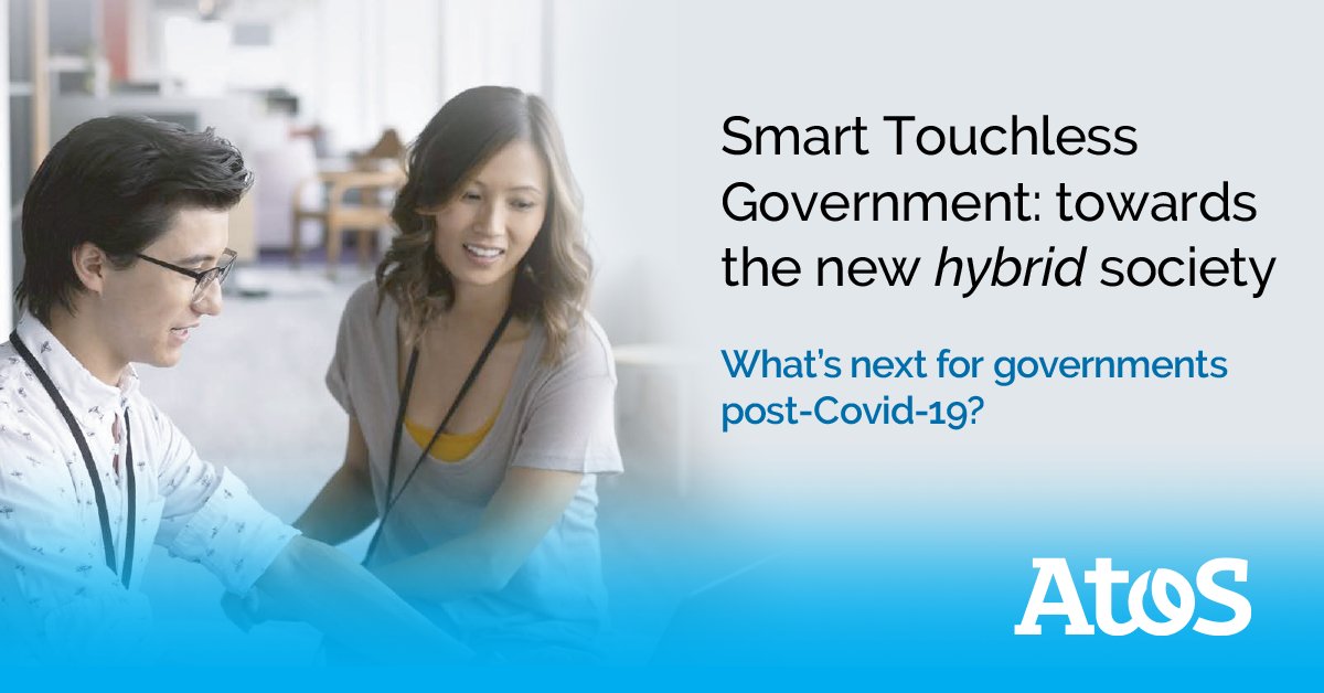 AtosPubSector's tweet photo. “The key shift for government now is to leverage all that technology and data to deliver better outcomes.”
Explore what’s next for governments in our whitepaper, Smart Touchless Government, authored by @kayhooghoudt. https://t.co/OHC71oiTeN #publicsector #digitaltransformation https://t.co/l2NHepp3JU
