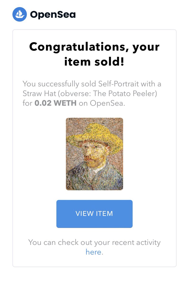 NFT_TimeDealer's tweet photo. Thank you very much! ❤️
Next art coming soon😇
#NFTsales #NFT #NFTCommmunity https://t.co/qG8Zshnsoz