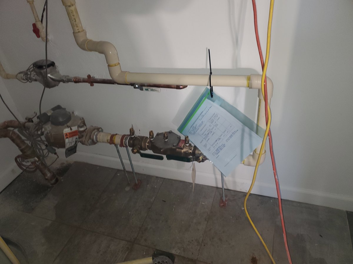 DurancePlumbing's tweet photo. Backflow Test in Carroll County Maryland.  Testing a Watts LF007M2QT in Westminster Maryland.  
#backflowtesting
#carrollcountymd
#watts https://t.co/eBWTIGchf2