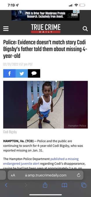 Ya&rsquo;ll this little boy has been missing for 4/5 days now. 4 YO #CodiBigsby of Hampton, VA. His Father<a href="/tag/codibigsby"class="tags"><span>#codibigsby</span></a><a href="/tag/corybigsby"class="tags"><span>#corybigsby</span></a>