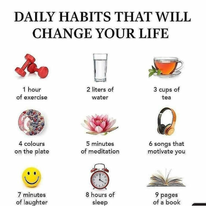 PamelaSmoothie's tweet photo. What other healthy habits 🏃‍♀️ would you add to the list? Comment below 👇🏻
 Follow @PamelaSmoothie   for more nutritional tips &amp; calories https://t.co/xBAhvovboY