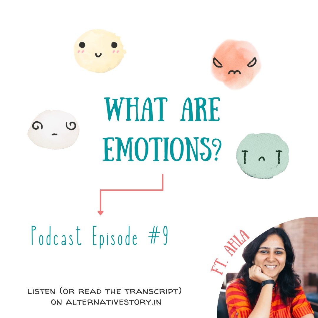 TheAltStory's tweet photo. Have you wondered what emotions are? Are they physiological? Why do we feel them in our bodies? 

The amazing @ahlamatra talks to @puppyvedi about why we should care about these pesky little things called emotions!

https://t.co/tRuJPfDCvP https://t.co/AWCwSkXRXj